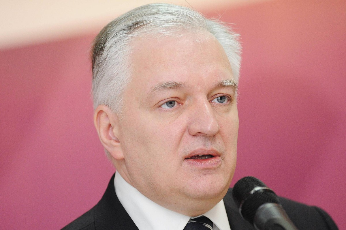 Minister sprawiedliwości Jarosław Gowin