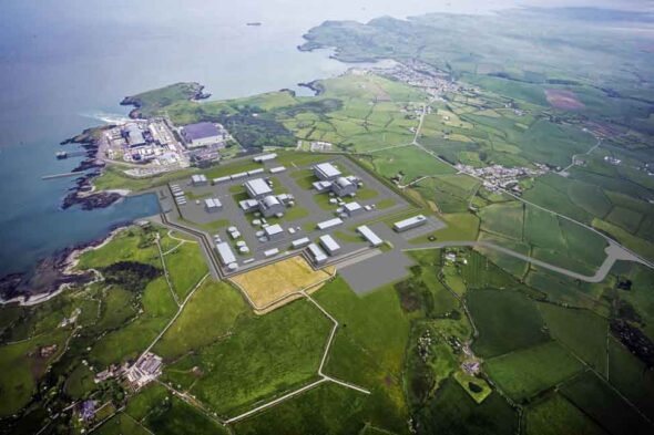 Projekt Elektrowni Wylfa Newydd. Fot. Bechtel