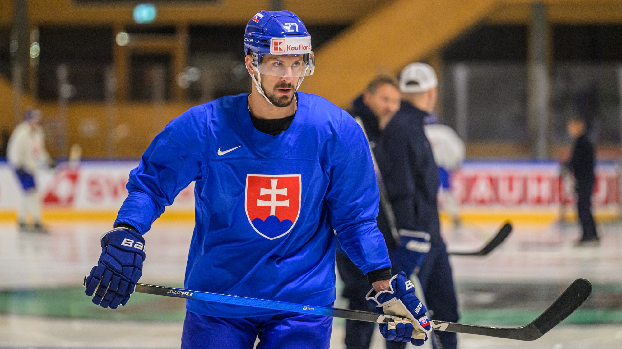 Slovenský hokejista Marek Hrivík.