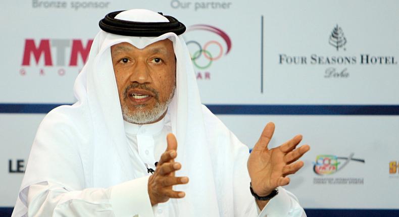 Disgraced former FIFA Vice President Mohamed bin Hammam.