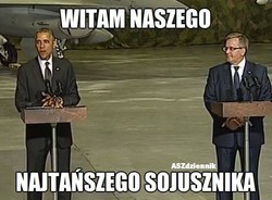 Kto przywitał Baracka Obamę na lotnisku w Warszawie? [MEMY]