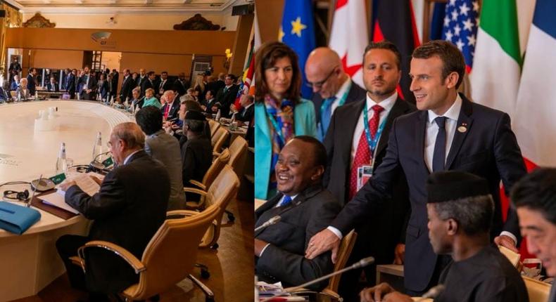 Nigeria leading the African narration at the recent G-7 Summit in Italy.