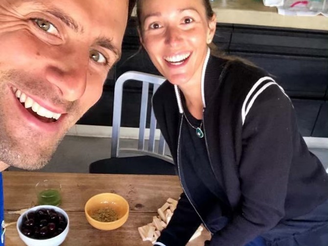 Novak i Jelena Đoković