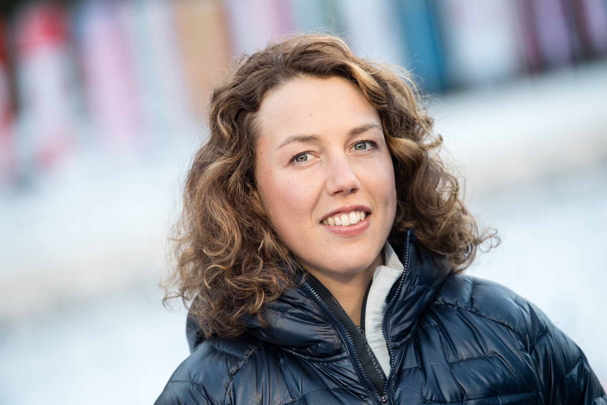 Bývalá nemecká biatlonistka Laura Dahlmeierová. 