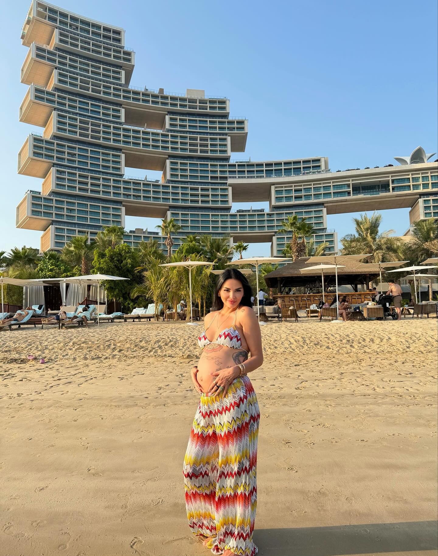 Zuzana Strausz Plačková v Dubaji. 