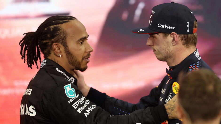 Lewis Hamilton i Max Verstappen