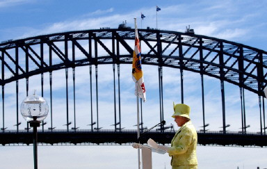 AUSTRALIA-BRITAIN-ROYALS-QUEEN ELIZABETH II