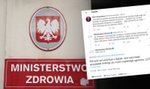 Szczuł na uchodźców z Ukrainy na Twitterze. Ministerstwo Zdrowia szybko go zgasiło