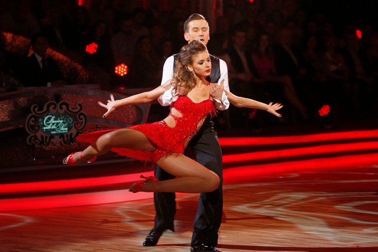 Klaudia Halejcio i Tomasz Barański w 'Tańcu z gwiazdami'