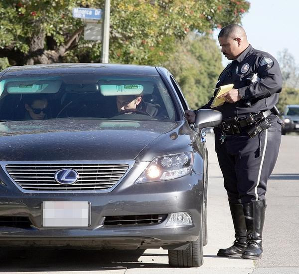 Benn Affleck i Jennifer Garner złapani przez policję w Santa Monica