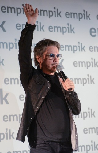 Jean-Michel Jarre podczas spotkania z fanami w Warszawie