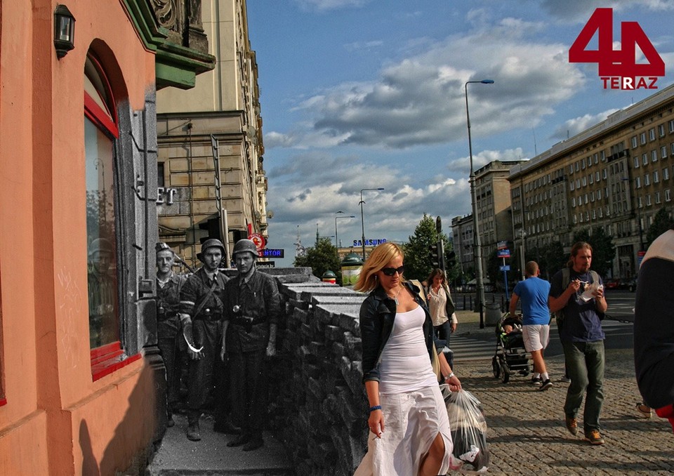 Wyjątkowe kolaże zdjęć współczesnych i z powstania