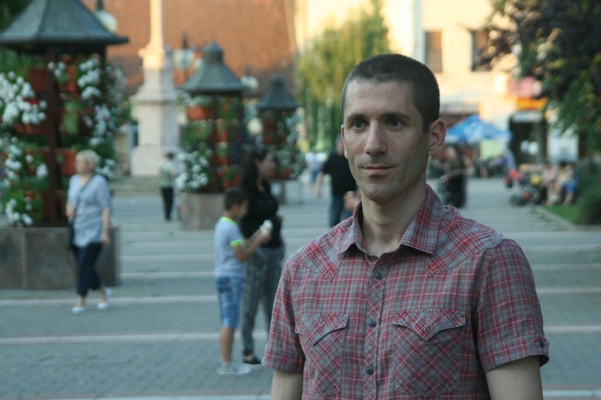 Igor Višnjevski u rodnom Vršcu