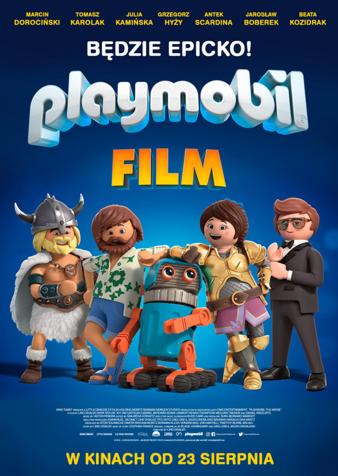 "Playmobil: Film". Plakat, premiera