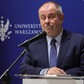 Rektor Uniwersytetu Warszawskiego prof. Alojzy Z. Nowak