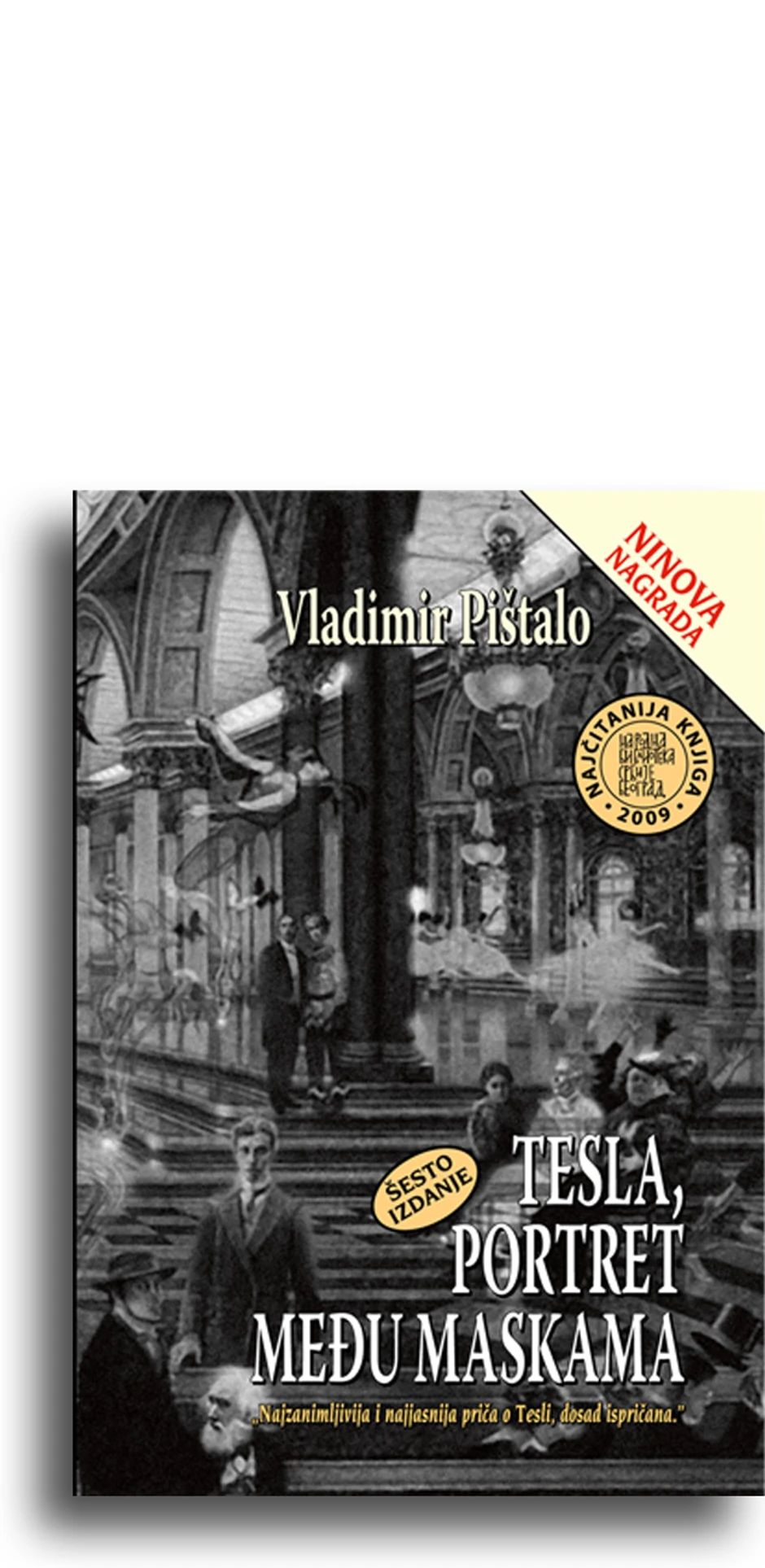 Tesla portret međumaskama
