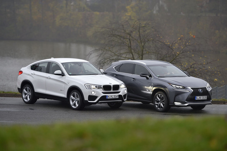 BMW X4 kontra Lexus NX