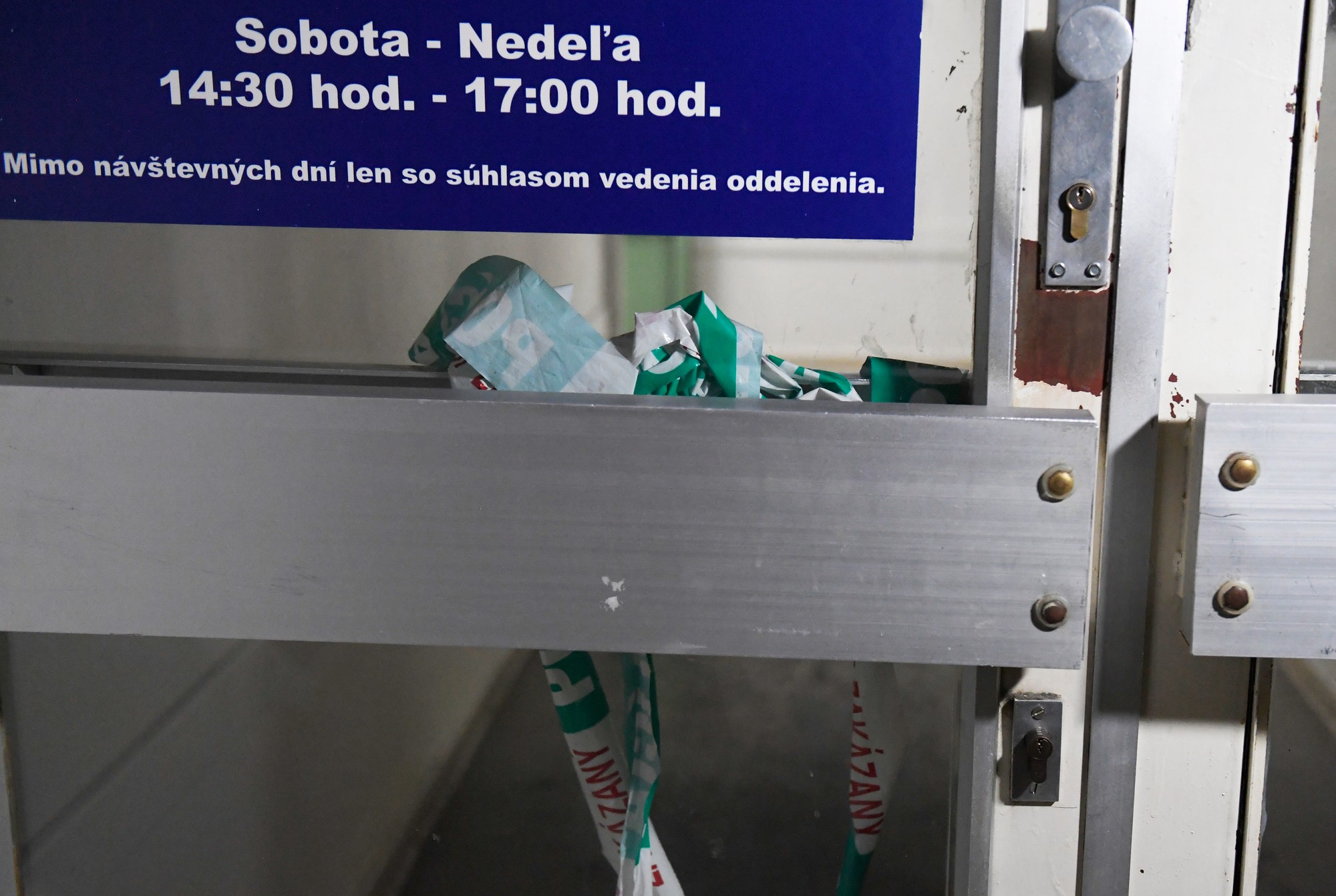Zábery po požiari v Univerzitnej nemocnici Louisa Pasteura (UNLP) Košice.