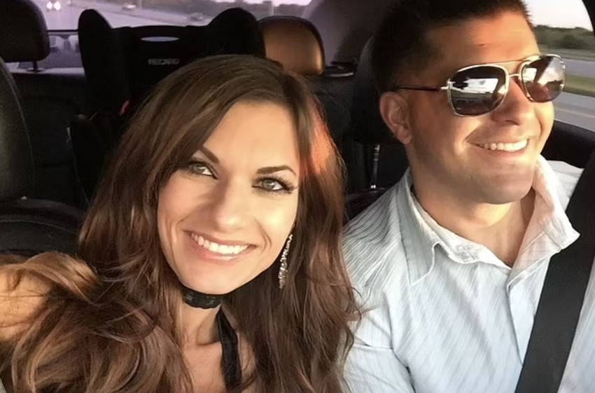 Alina Pejdž sa suprugom