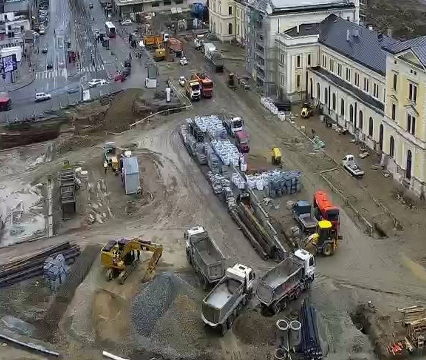 Radovi na Savskom trgu