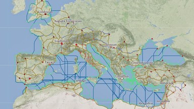 Zobacz, jak podróżowali starożytni Rzymianie!