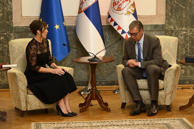 Jelena Janković i Aleksandar Vučić