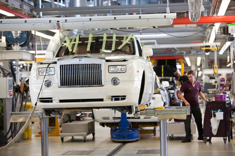 Rolls Royce Ghost produkcja w Goodwood w Wielkiej Brytanii, fot.5