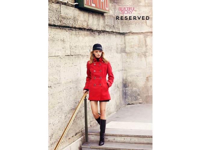 Sasha Pivovarova w kampanii Reserved – kolekcja jesień-zima 2011/2012