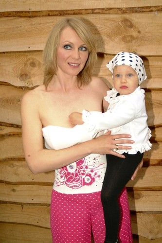 Beata Ścibakówna z córką Heleną Englert