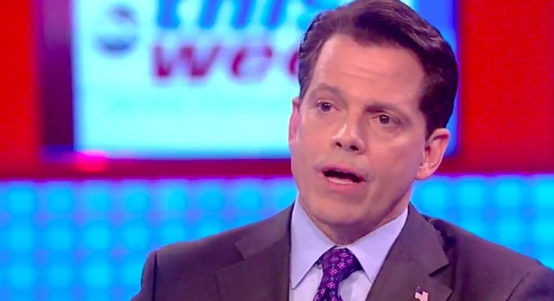 Anthony Scaramucci on This Week.