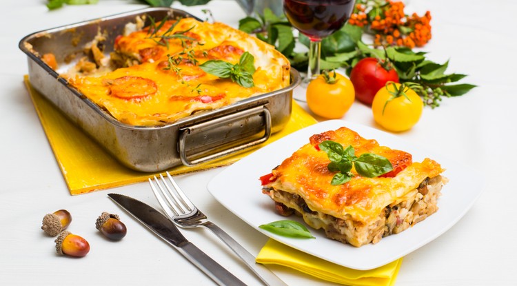 Gombás lasagne recept / Fotó: Ringier