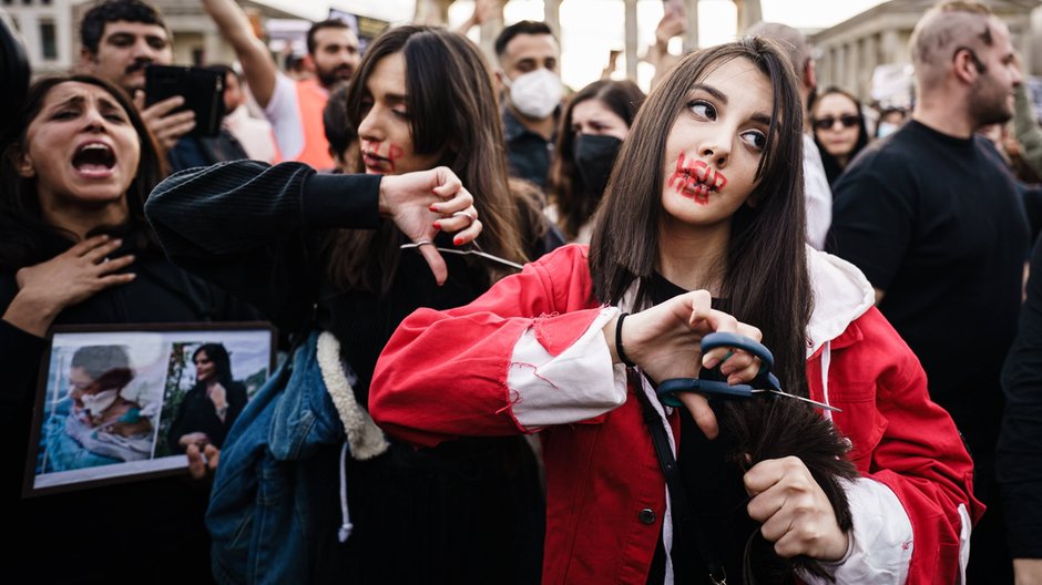 Manifestacja solidarnościowa w Berlinie