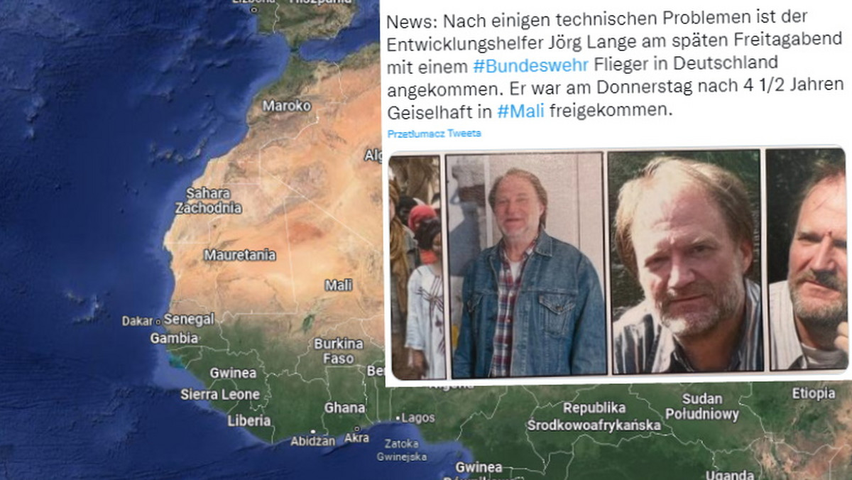 Spędził lata w niewoli u dżihadystów. Obywatel Niemiec uwolniony w Sahelu
