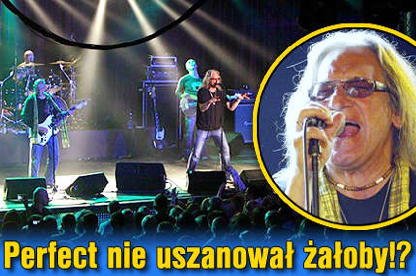 Perfect nie uszanował żałoby!?