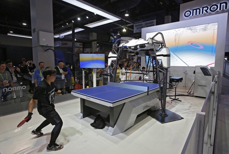 Robot do gry w tenisa stołowego