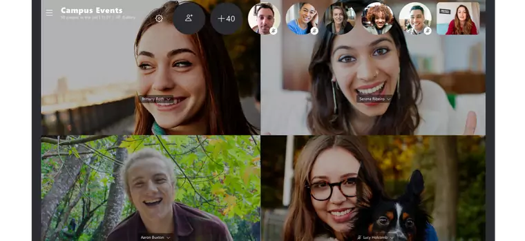 Skype dostaje grupowe rozmowy wideo, gdzie może uczestniczyć nawet 50 osób