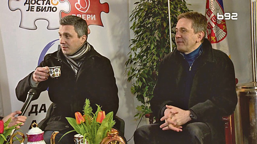 Boško Obradović i Saša Radulović