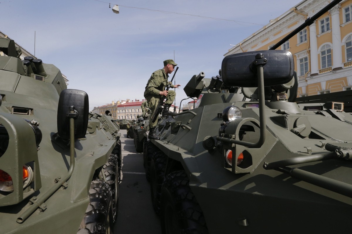 Rosyjscy żołnierze