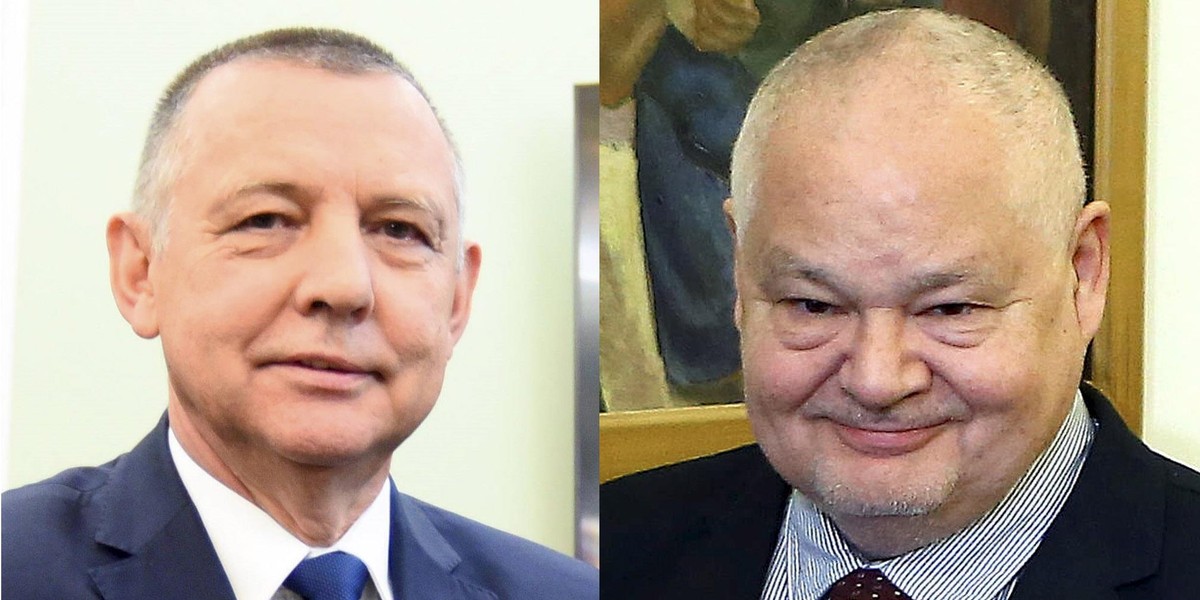 Marian Banaś i Adam Glapiński