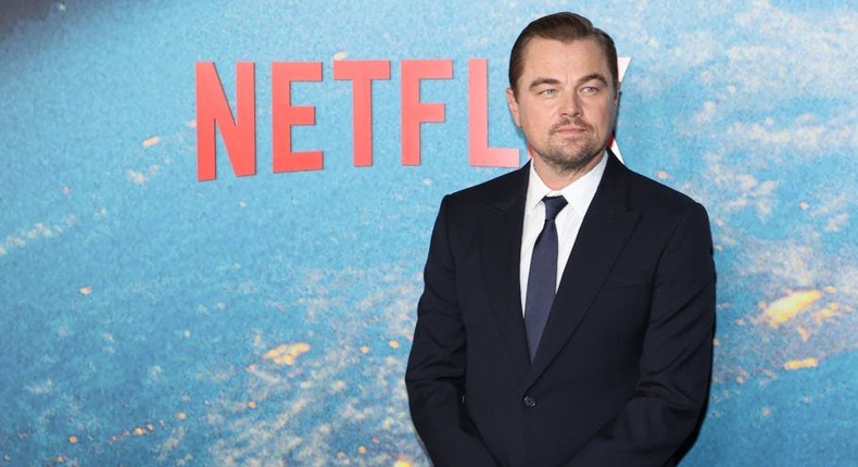 Leonardo DiCaprio attends Netflix's Don't Look Up premiere in December 2021 in New York City.Mike Coppola/Getty Images