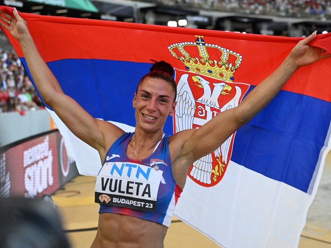 Ivana Vuleta posle trijumfa