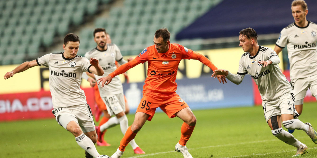 Legia – Zagłębie Lubin 2:1