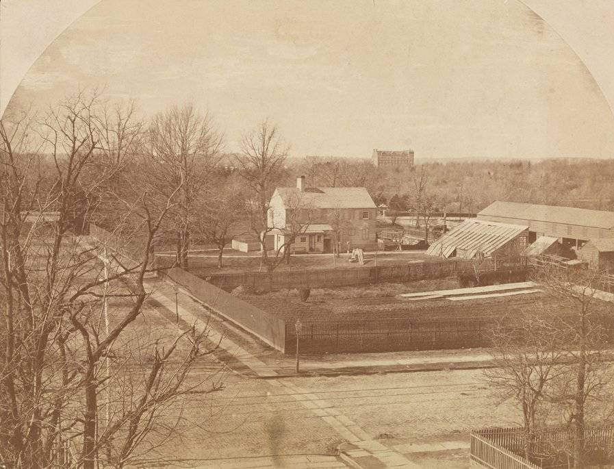 Lenox Farm na rogu 71. Ulicy i Madison Avenue (1885 r.)