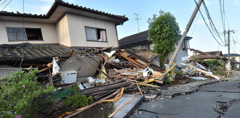 Potężne trzęsienie ziemi w Japonii. Co najmniej 19 osób nie żyje