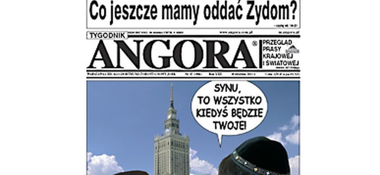 Okładka tygodnika antysemicka? Śledczy to sprawdzą