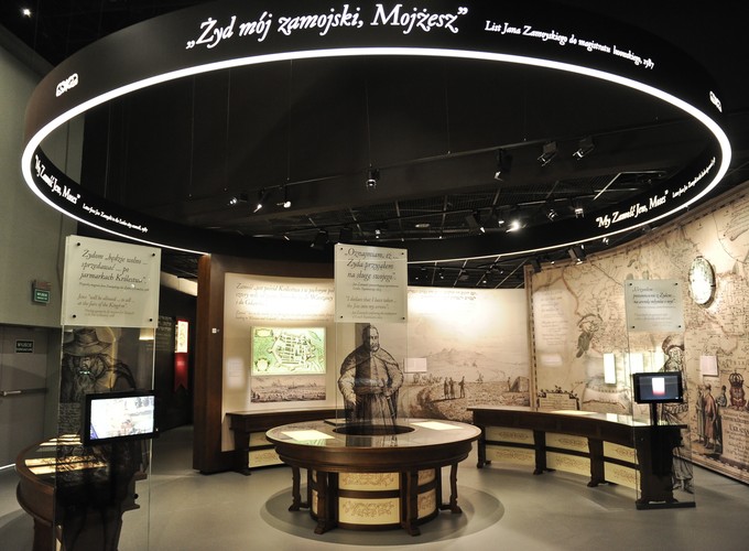 Wystawa Paradisus ludaeorum - fragment ekspozycji stałej w Muzeum Historii Żydów Polskich