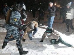 Zatrzymania w Moskwie. OMON nie dopuścił do manifestacji