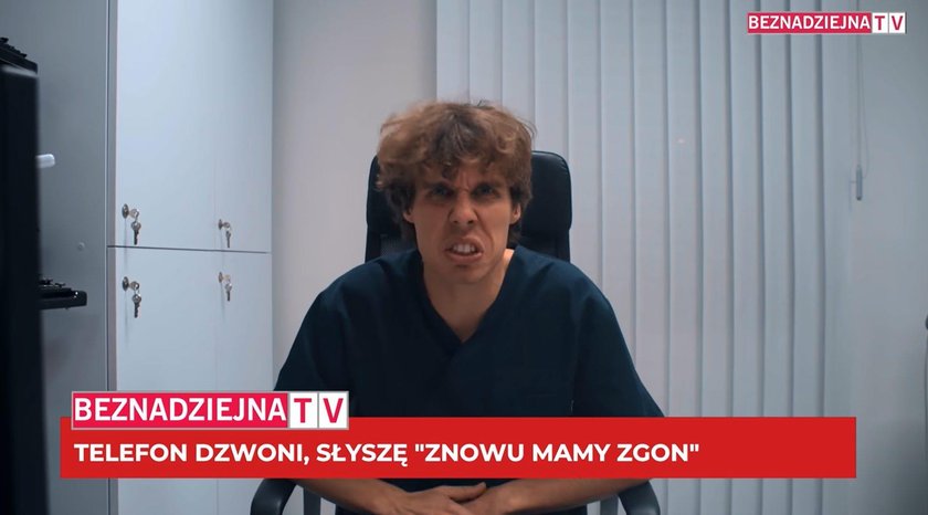 Kazik i zespół Satori w utworze "Odział beznadziejnych przypadków"