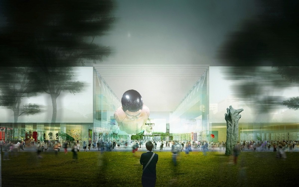 Koncepcja projektu Muzeum Sztuki Nowoczesnej w Warszawie według studia Tomas Phifer and Partners