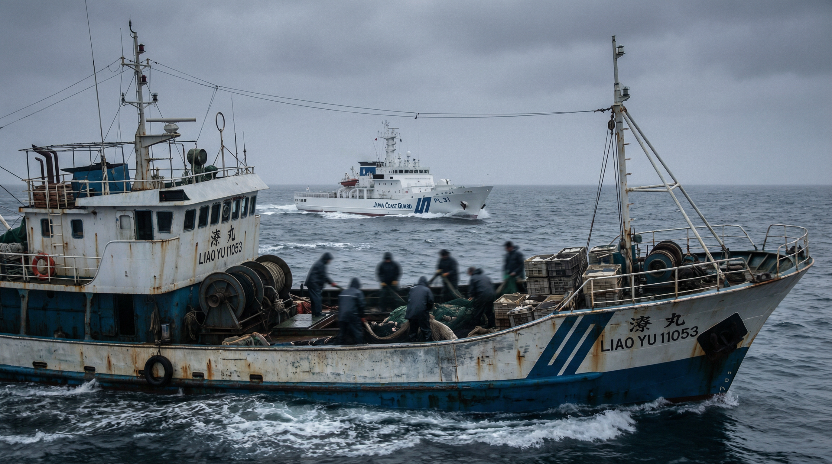 Première saisie depuis 2022 : le Japon arręte un capitaine chinois qui a refusé un contrôle